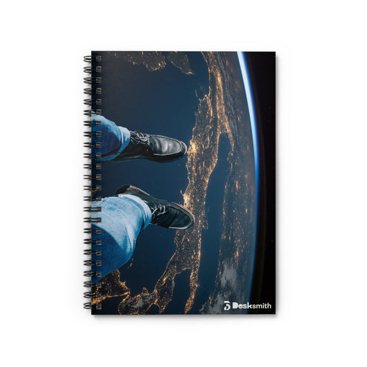 Lost In Space Spiral Notebook - Ruled Line